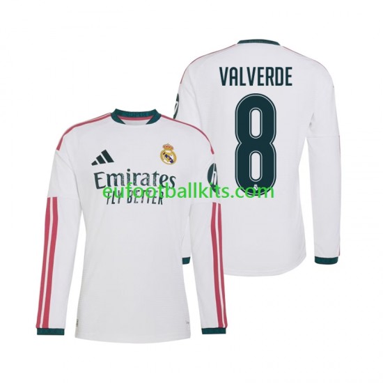 Real Madrid Federico Valverde 8 Home Football Shirts 2026-2027 Men SS