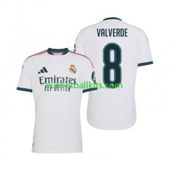 Real Madrid Federico Valverde 8 Home Football Shirts 2026-2027 Men LS
