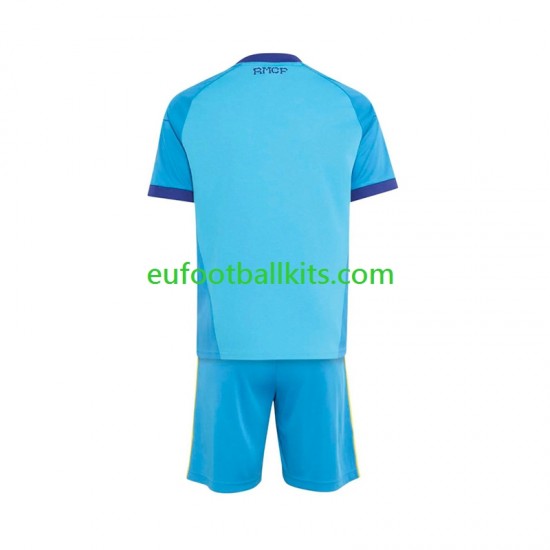 Real Madrid Goalkeeper Away Football Shirts 2026-2027 Kids LS