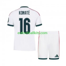 Real Madrid Ibrahima Konate 16 Home Football Shirts 2026-2027 Kids LS