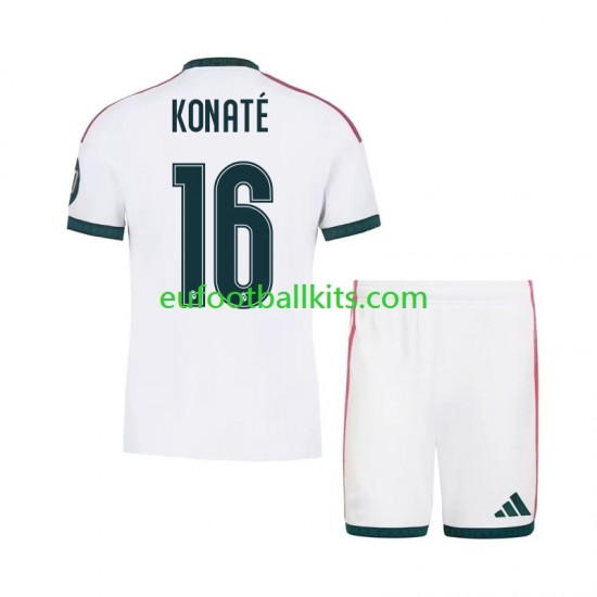 Real Madrid Ibrahima Konate 16 Home Football Shirts 2026-2027 Kids LS
