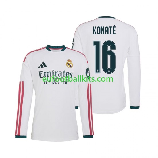 Real Madrid Ibrahima Konate 16 Home Football Shirts 2026-2027 Men SS