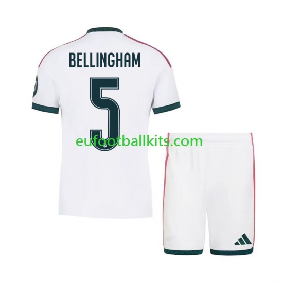 Real Madrid Jude Bellingham 5 Home Football Shirts 2026-2027 Kids LS