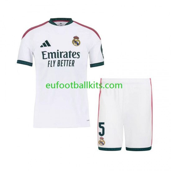 Real Madrid Jude Bellingham 5 Home Football Shirts 2026-2027 Kids LS