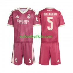 Real Madrid Jude Bellingham 5 Third Football Shirts 2026-2027 Kids LS