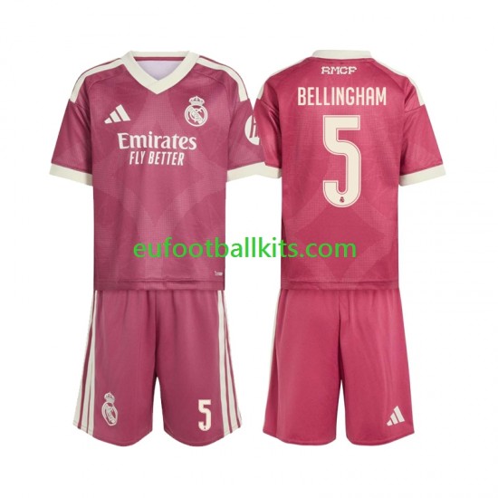 Real Madrid Jude Bellingham 5 Third Football Shirts 2026-2027 Kids LS