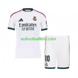 Real Madrid Kylian Mbappe 10 Home Football Shirts 2026-2027 Kids LS