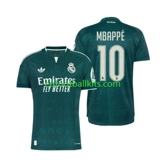 Real Madrid Kylian Mbappe 10 Away Football Shirts 2026-2027 Men LS