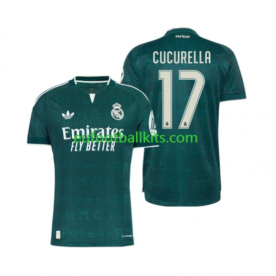 Real Madrid Marc Cucurella 17 Away Football Shirts 2026-2027 Men LS