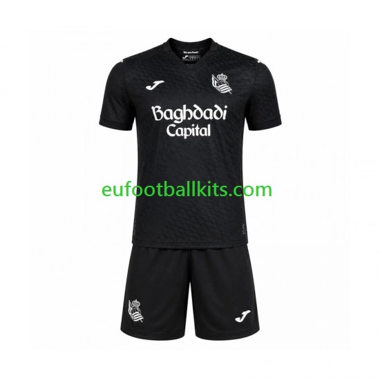 Real Sociedad Away Football Shirts 2026-2027 Kids LS