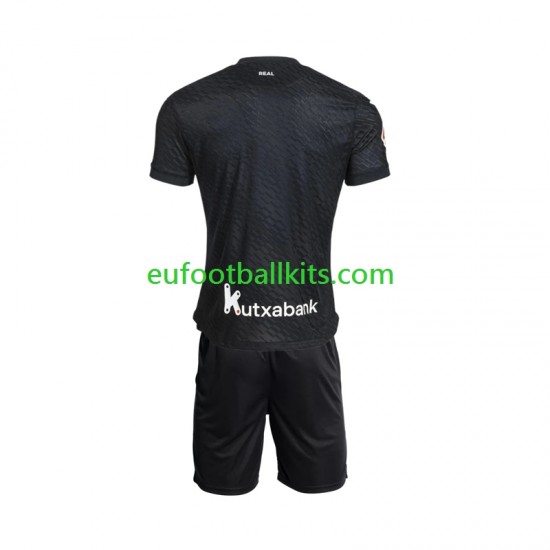 Real Sociedad Away Football Shirts 2026-2027 Kids LS