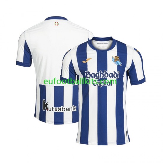 Real Sociedad Home Football Shirts 2026-2027 Men LS
