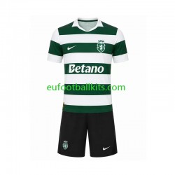 Sporting CP Home Football Shirts 2026-2027 Kids LS