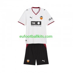 Valencia CF Home Football Shirts 2026-2027 Kids LS