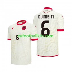 Albania Berat Djimsiti 6 Away Football Shirts World Cup 2026 Men LS