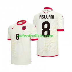 Albania Kristjan Asllani 8 Away Football Shirts World Cup 2026 Men LS