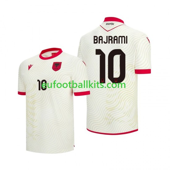 Albania Nedim Bajrami 10 Away Football Shirts World Cup 2026 Men LS