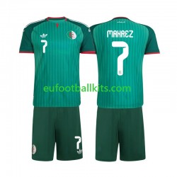 Algeria Riyad Mahrez 7 Away Football Shirts 2026 Kids LS