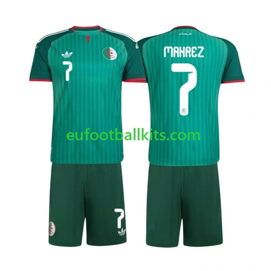 Algeria Riyad Mahrez 7 Away Football Shirts 2026 Kids LS