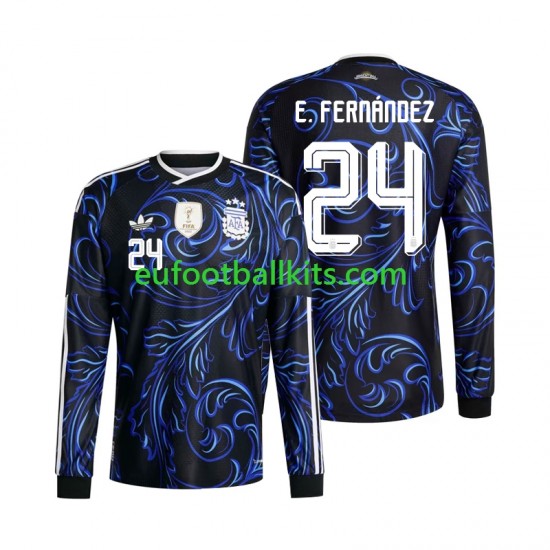 Argentina Enzo Fernandez 24 Away Football Shirts World Cup 2026 Men SS