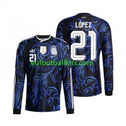 Argentina Jose Manuel Lopez 21 Away Football Shirts World Cup 2026 Men SS