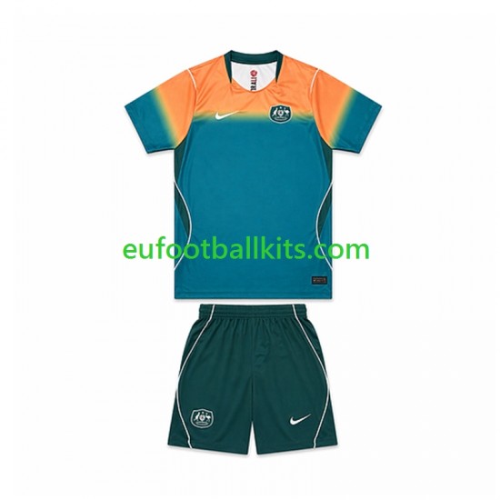 Australia Away Football Shirts World Cup 2026 11 Kids LS