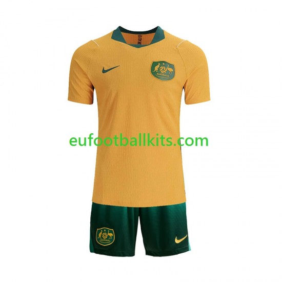 Australia Home Football Shirts World Cup 2026 Kids LS