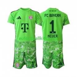 Bayern Munich Goalkeeper Manuel Neuer 1 Home Football Shirts 2026-2027 Kids LS