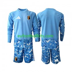 Belgium Goalkeeper Home Football Shirts World Cup 2026 Kids SS