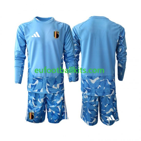 Belgium Goalkeeper Home Football Shirts World Cup 2026 Kids SS