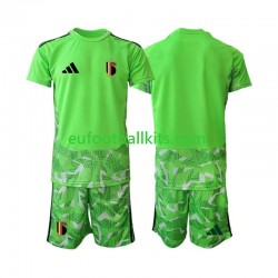 Belgium Goalkeeper Third Football Shirts World Cup 2026 Kids LS