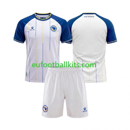 Bosnia Herzegovina Away Football Shirts World Cup 2026 Kids LS