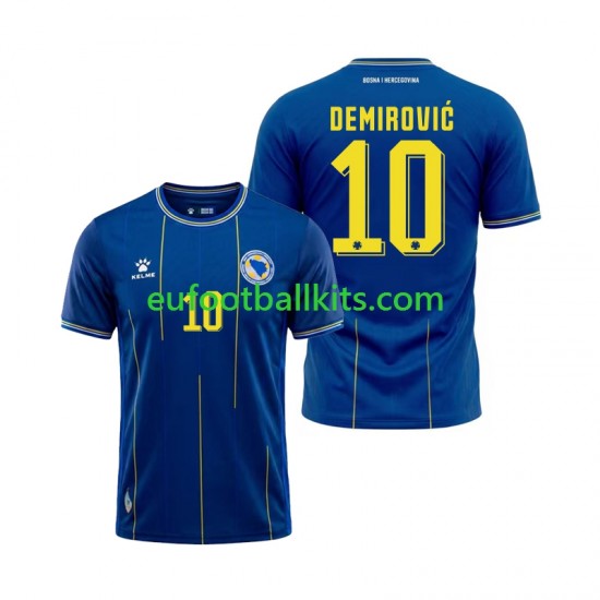 Bosnia Herzegovina Ermedin Demirovic 10 Home Football Shirts World Cup 2026 Men LS