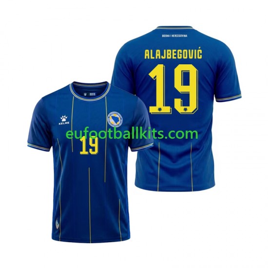 Bosnia Herzegovina Kerim Alajbegovic 19 Home Football Shirts World Cup 2026 Men LS
