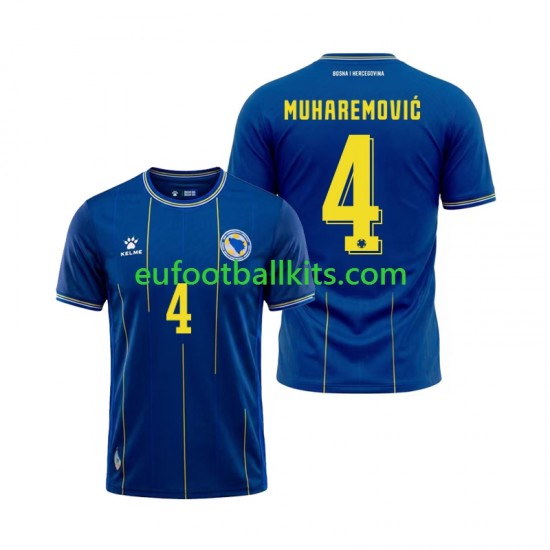 Bosnia Herzegovina Tarik Muharemovic 4 Home Football Shirts World Cup 2026 Men LS