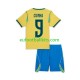 Brazil Matheus Cunha 9 Chidlren Away Football Shirts World Cup 2026 LS