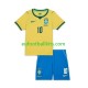 Brazil Neymar JR 10 Home Football Shirts World Cup 2026 Kids LS