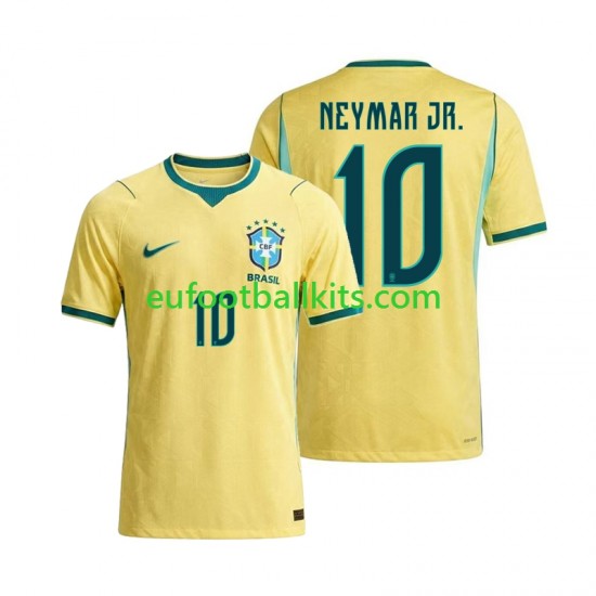 Brazil Neymar JR 10 Home Football Shirts World Cup 2026 Men LS