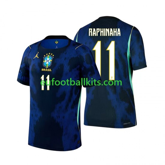 Brazil Raphinha 11 Away Football Shirts World Cup 2026 Men LS