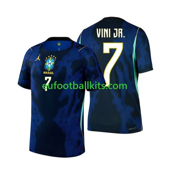Brazil Vinicius Junior 7 Away Football Shirts World Cup 2026 Men LS