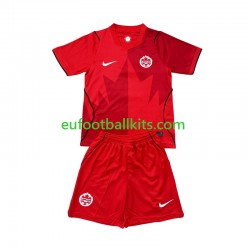 Canada Home Football Shirts World Cup 2026 Kids LS