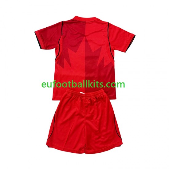 Canada Home Football Shirts World Cup 2026 Kids LS