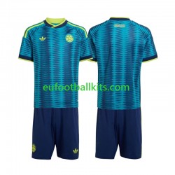 Colombia Away Football Shirts World Cup 2026 Kids LS