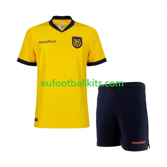 Ecuador Home Football Shirts World Cup 2026 Kids LS
