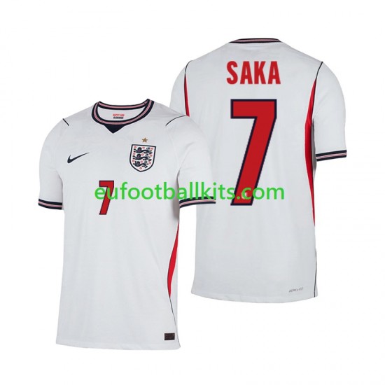 England Bukayo Saka 7 Home Football Shirts World Cup 2026 Men LS