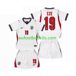 England Eberechi Eze 19 Home Football Shirts World Cup 2026 Kids LS