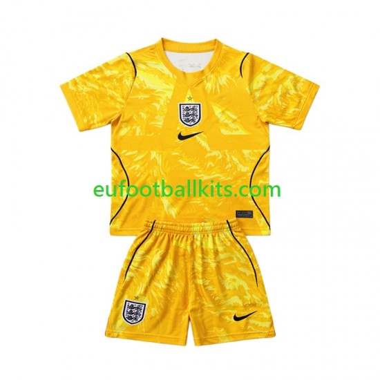 England Goalkeeper Fourth Football Shirts World Cup 2026 Kids LS