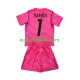 France Goalkeeper Brice Samba 1 Away Football Shirts World Cup 2026 Kids LS