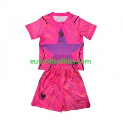 France Goalkeeper Away Football Shirts World Cup 2026 Kids LS