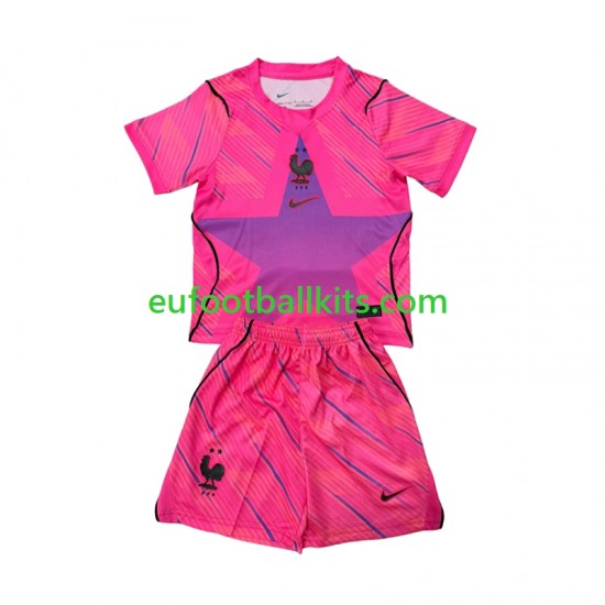 France Goalkeeper Away Football Shirts World Cup 2026 Kids LS